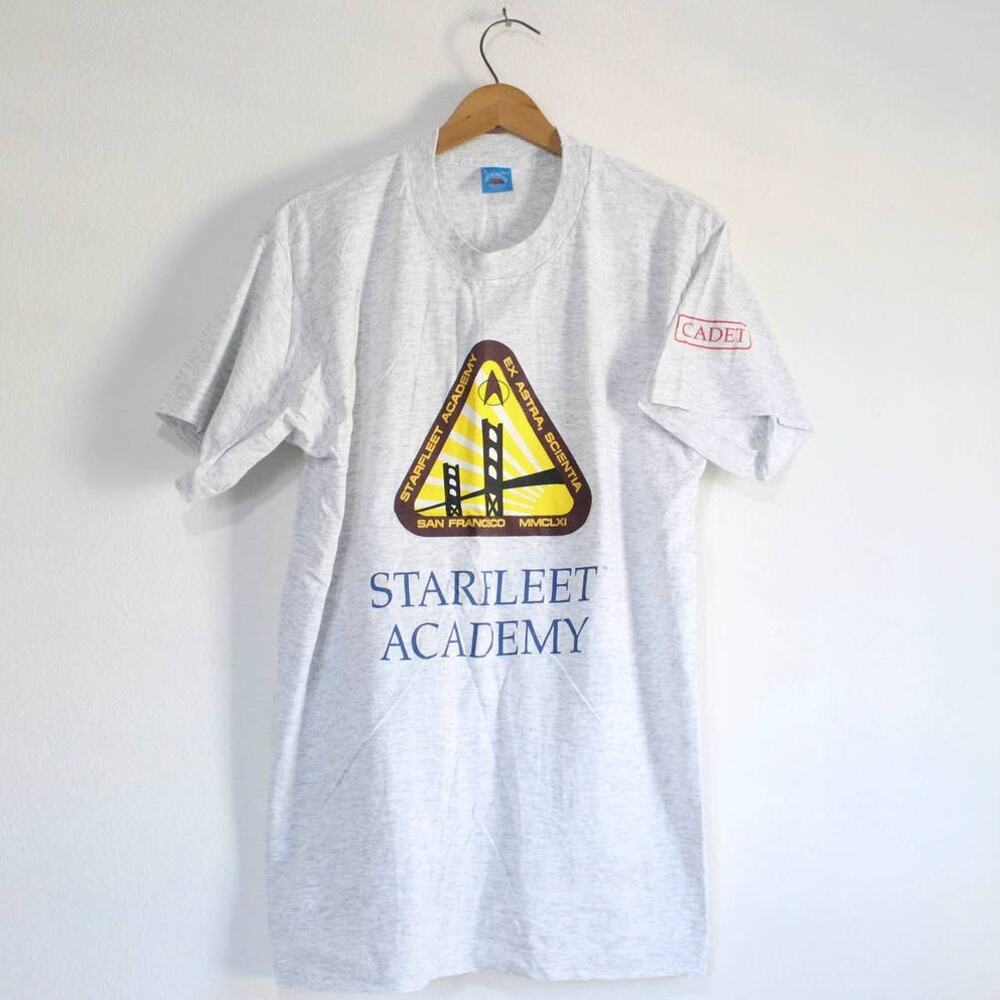 Vintage Starfleet Academy T Shirt Large